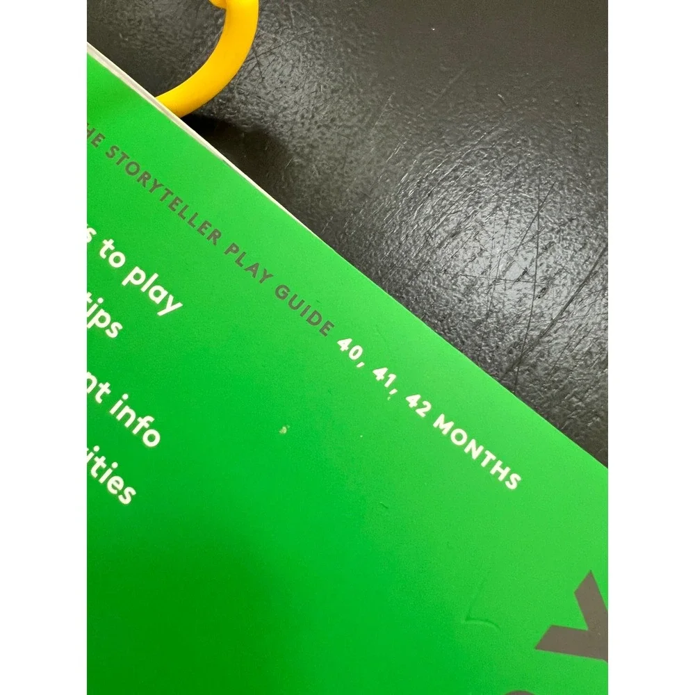 Lovevery The Storyteller Play Guide Green 40 41 42 Months OS